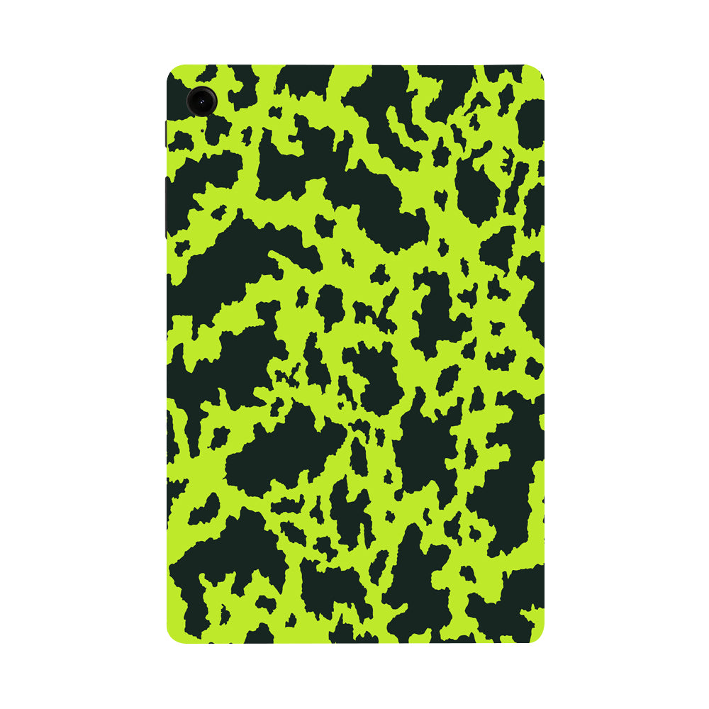 Samsung Galaxy Tab S9 FE Neon Green Splatter Tablet Skins