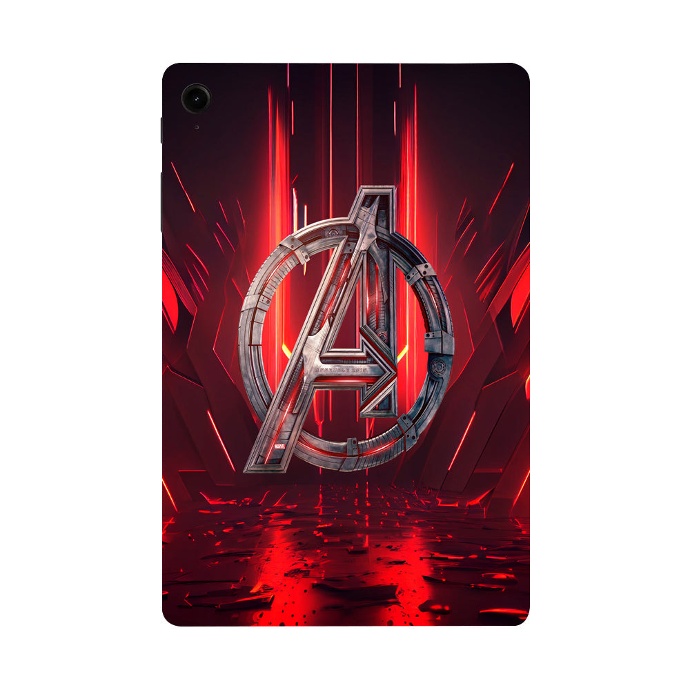 Samsung Galaxy Tab S9 Endgame Red Logo Movies Tablet Skins