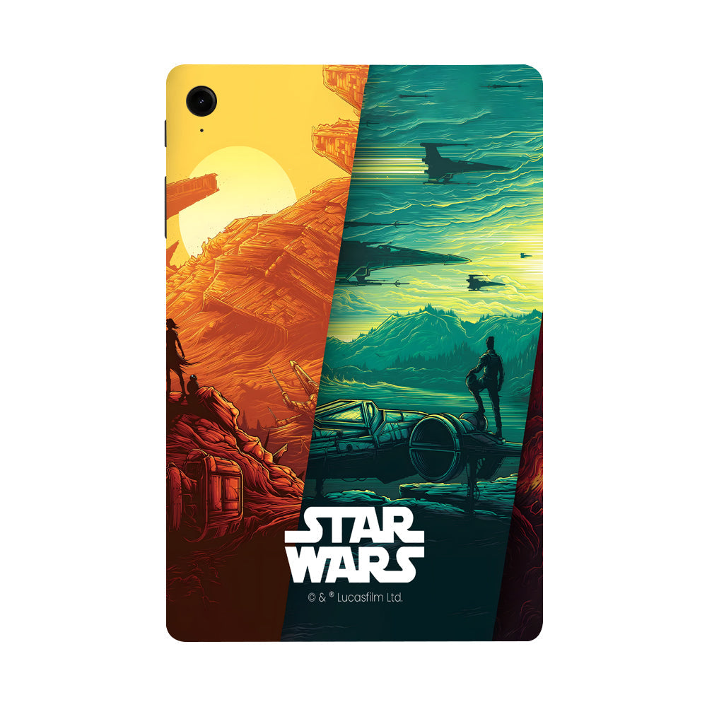 Samsung Galaxy Tab S9 FE Star Wars Movies Tablet Skins