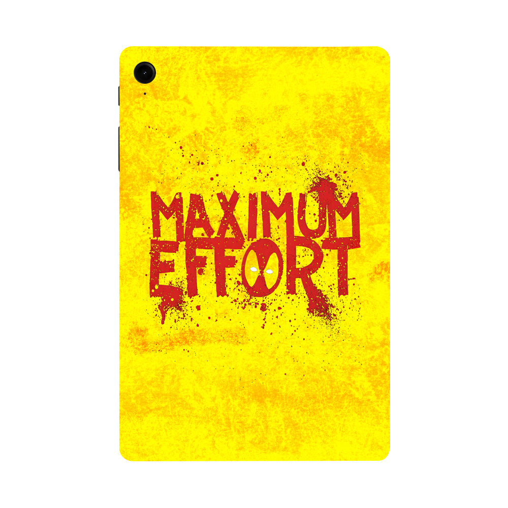 Samsung Galaxy Tab S9 FE Deadpool Maximum Effort Movies Tablet Skins