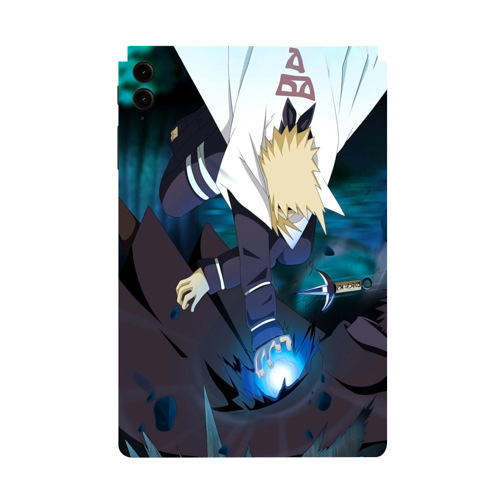 Samsung Galaxy Tab S9 FE Plus Minato & Obito Anime Tablet Skins