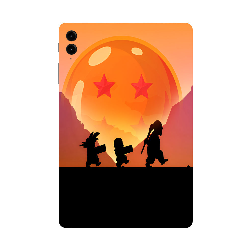 Samsung Galaxy Tab S9 FE Plus Goku, Krillin & Roshi Anime Tablet Skins