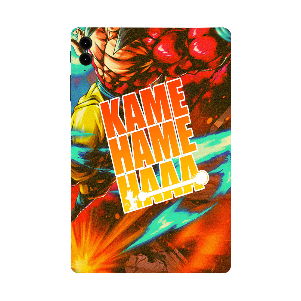 Samsung Galaxy Tab S9 FE Plus Kame Hame Haa Anime Tablet Skins