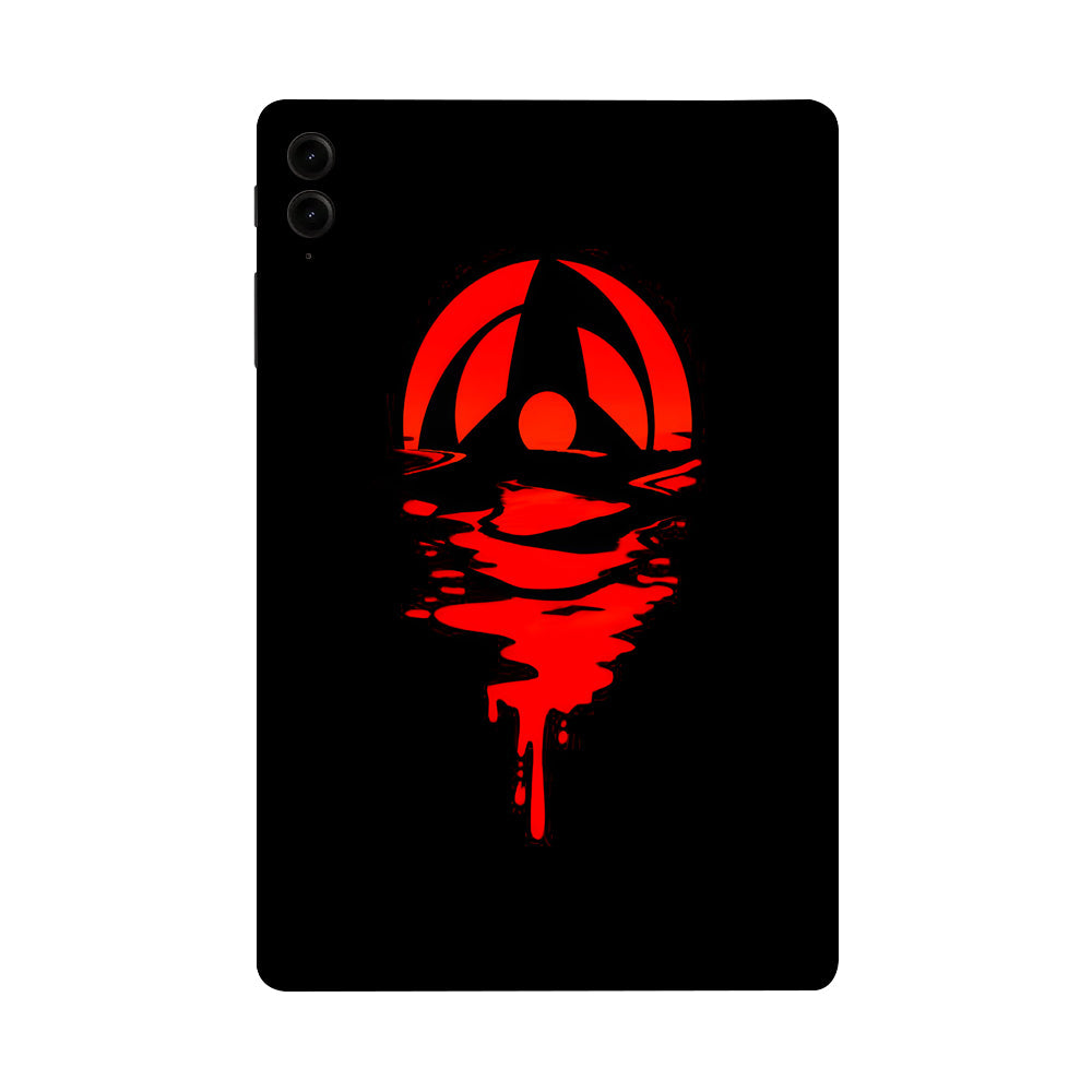 Samsung Galaxy Tab S9 FE Plus Mangekyo Sharingan Naruto Anime Tablet Skins