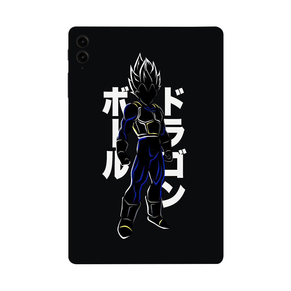 Samsung Galaxy Tab S9 FE Plus Dragon Ball Z Vegeta Anime Tablet Skins