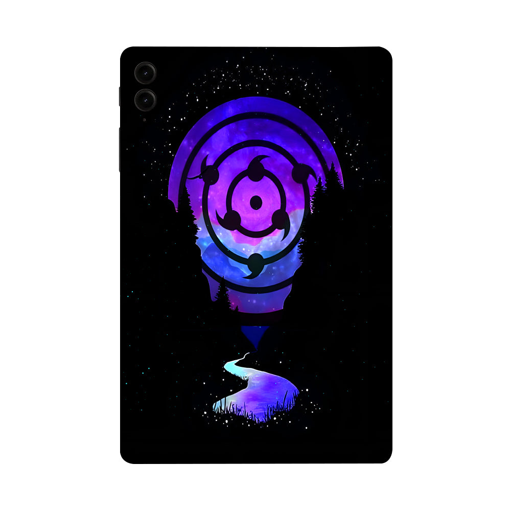 Samsung Galaxy Tab S9 FE Plus Rinnegan Naruto Anime Tablet Skins