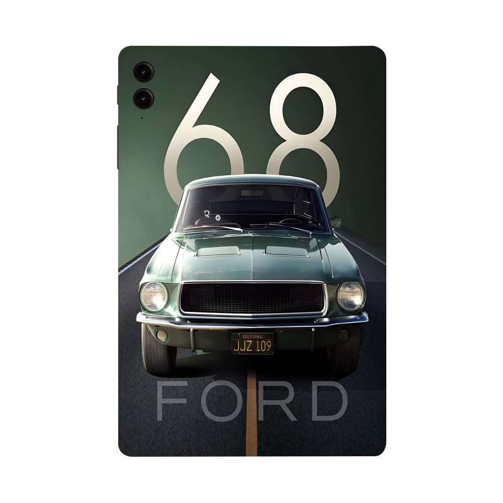 Samsung Galaxy Tab S9 FE Plus 1968 Bullit Mustang Cars & Bikes Tablet Skins