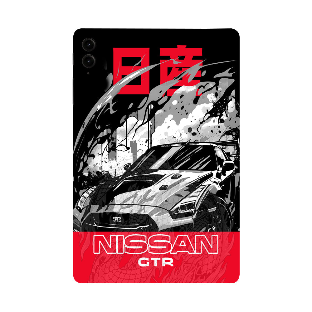Samsung Galaxy Tab S9 FE Plus Nissan GTR Thrill Cars & Bikes Tablet Skins