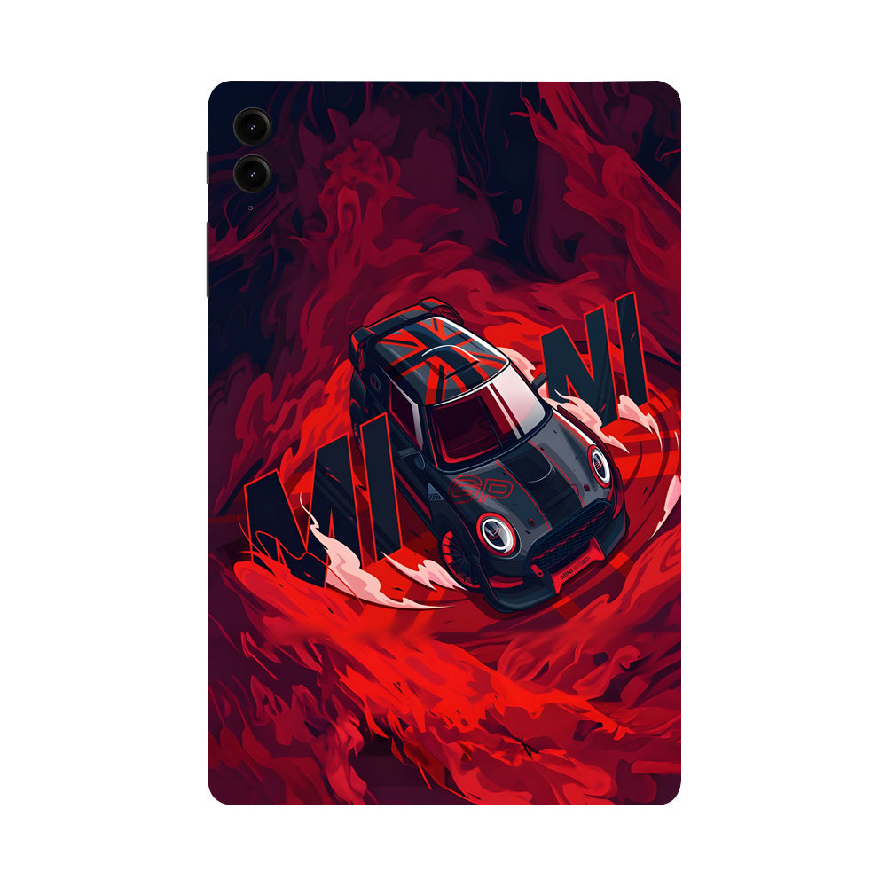 Samsung Galaxy Tab S9 FE Plus Mini Cooper Cars & Bikes Tablet Skins
