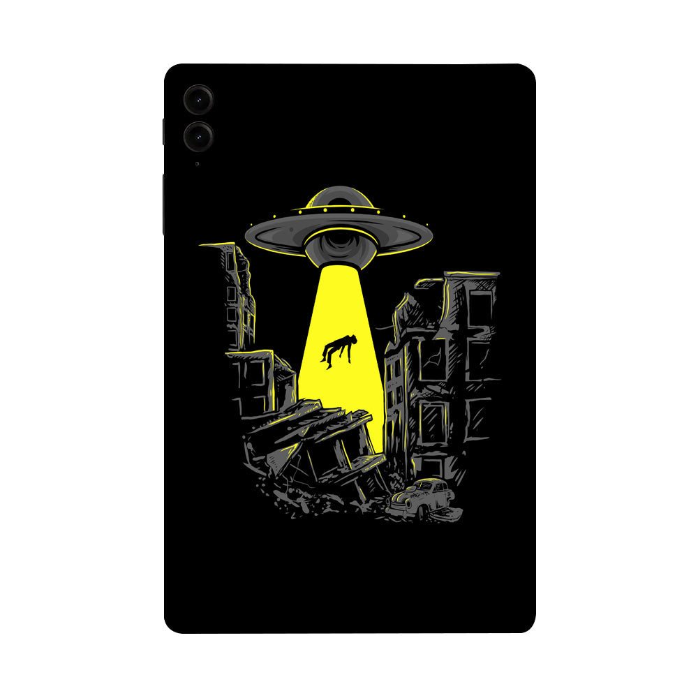 Samsung Galaxy Tab S9 FE Plus Alien Abduction Tablet Skins