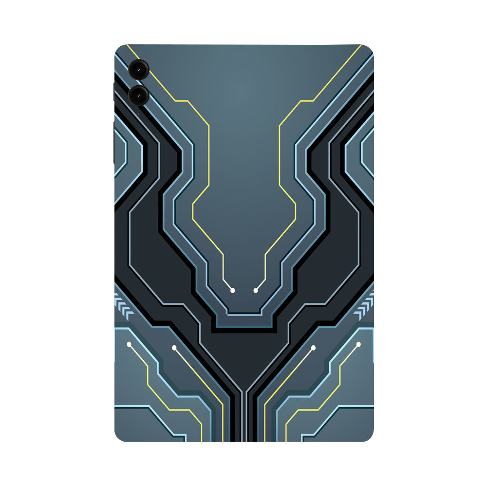 Samsung Galaxy Tab S9 FE Plus Futuristic Techno Tablet Skins