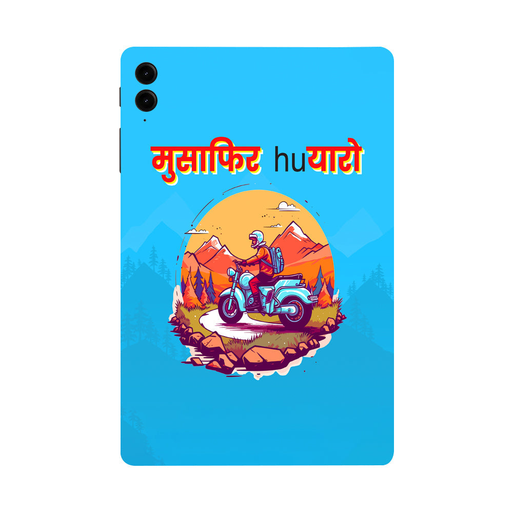 Samsung Galaxy Tab S9 FE Plus Musaafir Hu Yaaro Tablet Skins