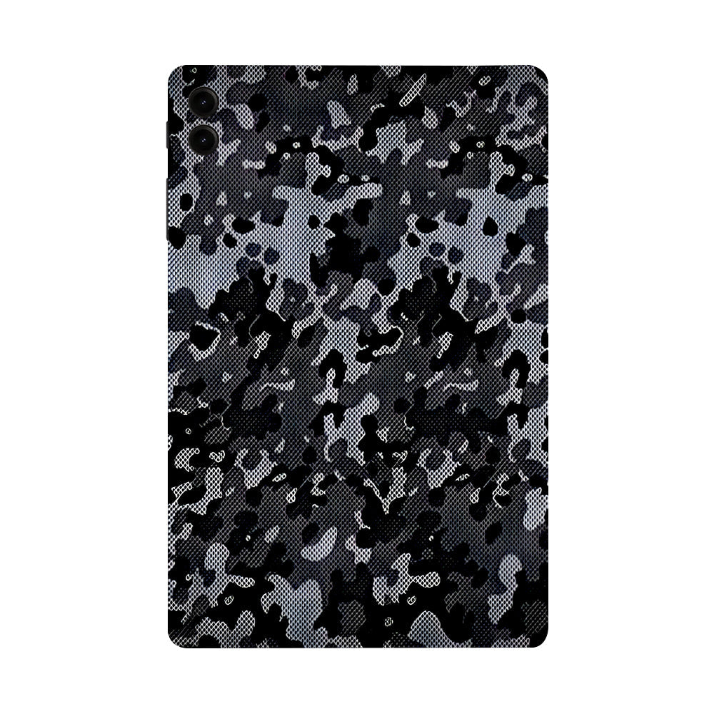 Samsung Galaxy Tab S9 FE Plus Stealth Grey Camo Tablet Skins