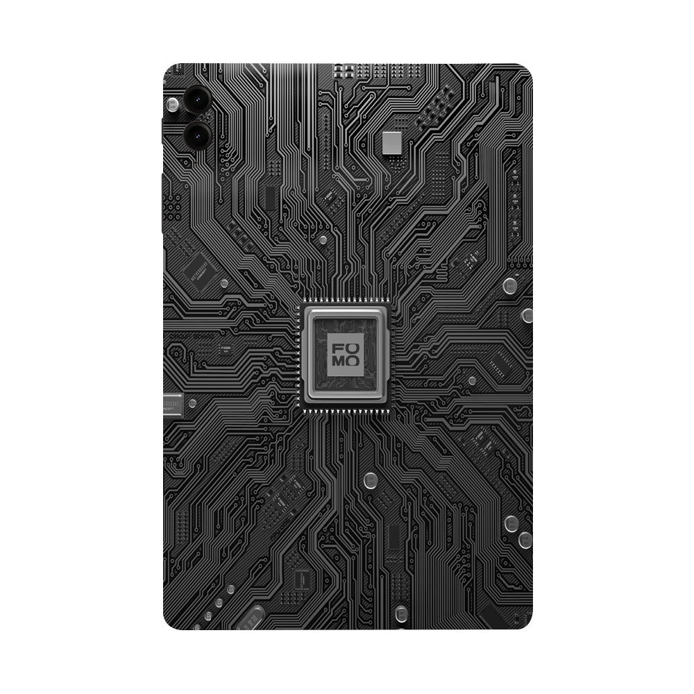 Samsung Galaxy Tab S9 FE Plus FOMO Circuit Dark Mode Tablet Skins