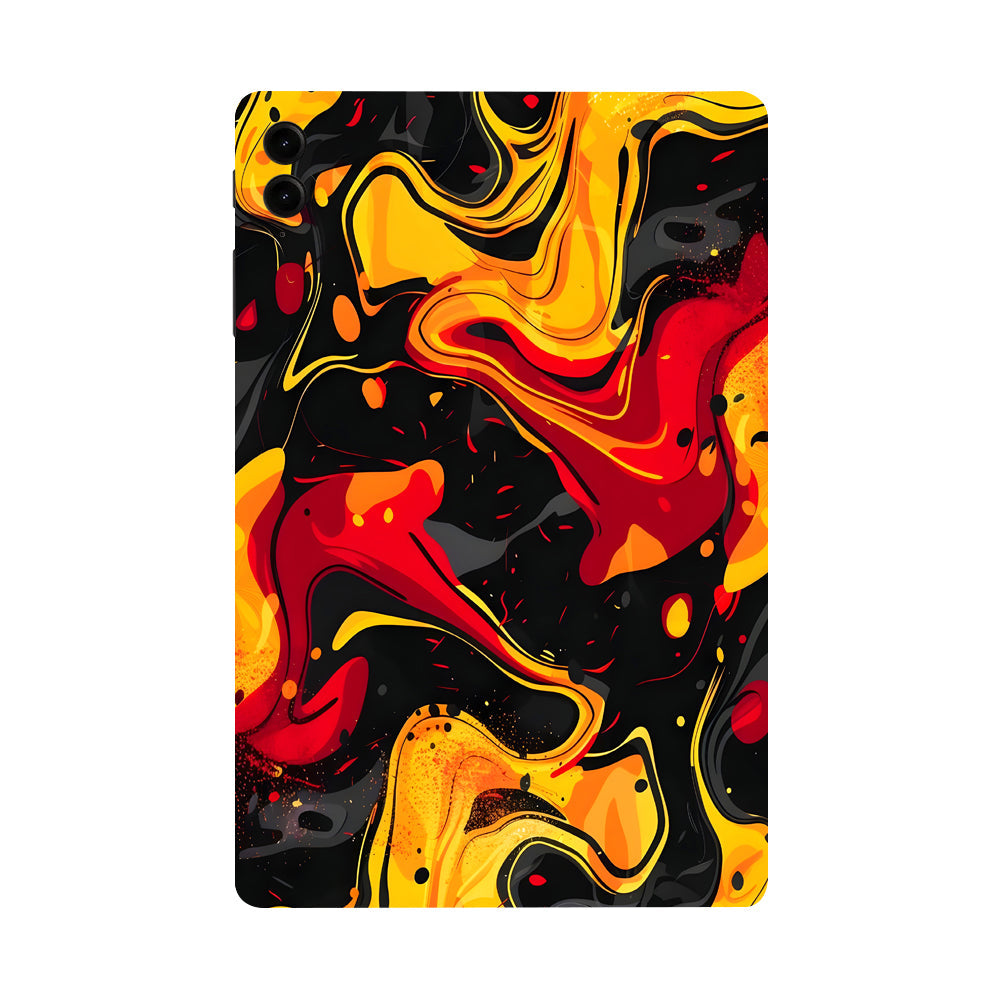 Samsung Galaxy Tab S9 FE Plus Lava Burst Tablet Skins
