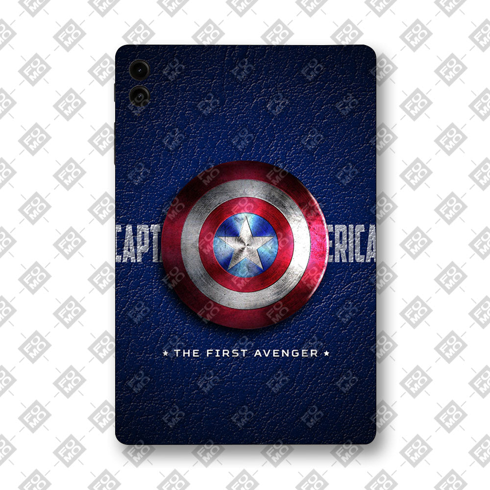 Samsung Galaxy Tab S9 FE Plus Captain America Shield Movies Tablet Skins