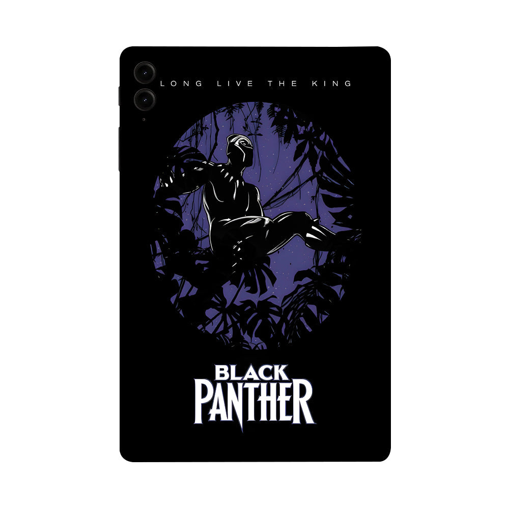 Samsung Galaxy Tab S9 FE Plus Black Panther in Black Movies Tablet Skins
