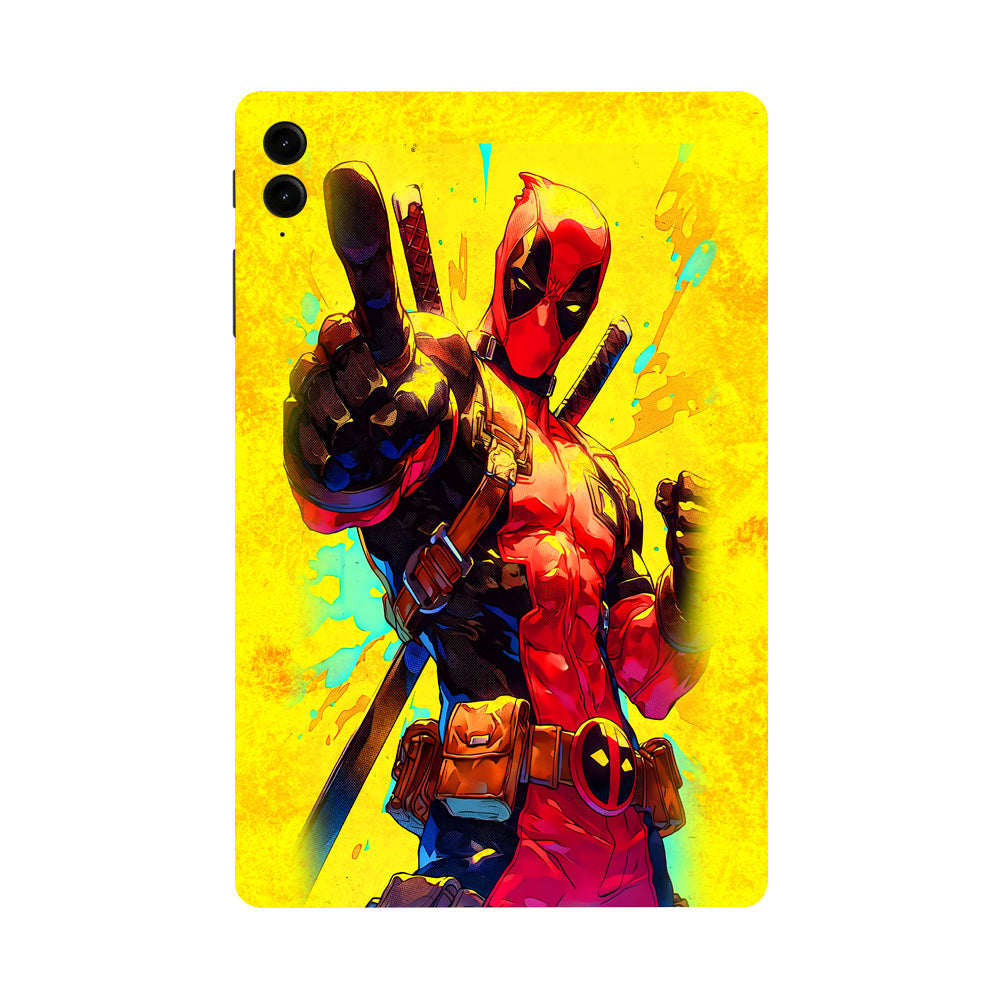 Samsung Galaxy Tab S9 FE Plus Deadpool Strikes Again Movies Tablet Skins