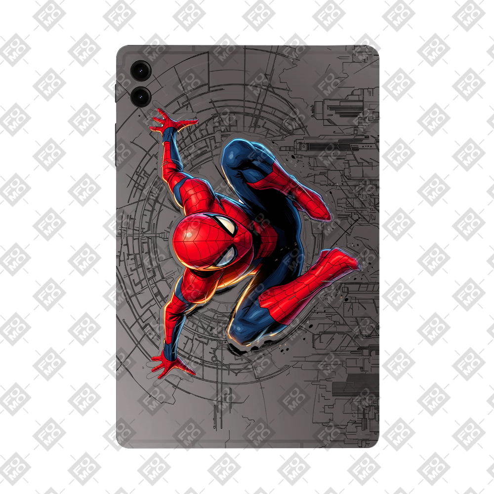 Samsung Galaxy Tab S9 FE Plus Transparent Web of Destiny Tablet Skin