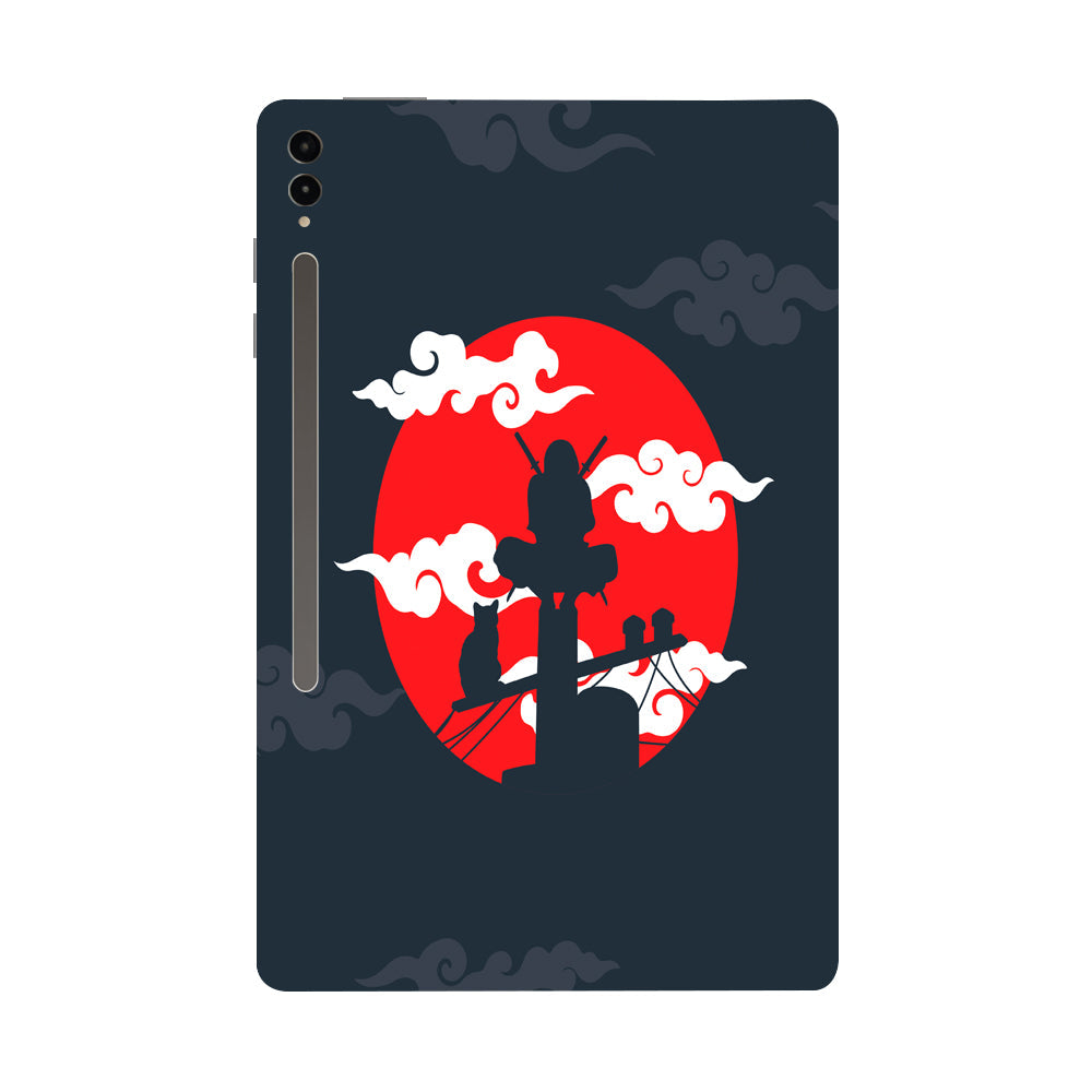 Samsung Galaxy Tab S9 Ultra 5G Itachi Uchiha Anime Tablet Skin