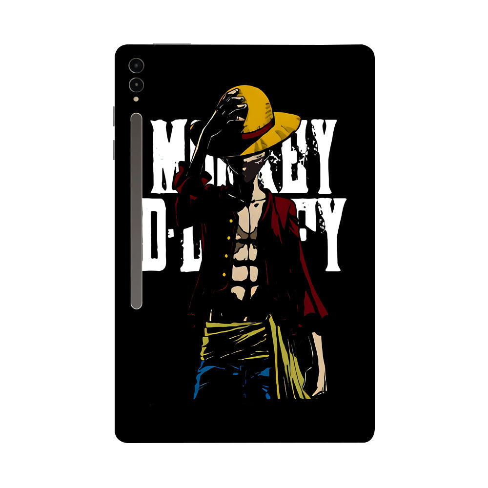 Samsung Galaxy Tab S9 Ultra 5G Luffy With His Straw Hat Anime Tablet Skins