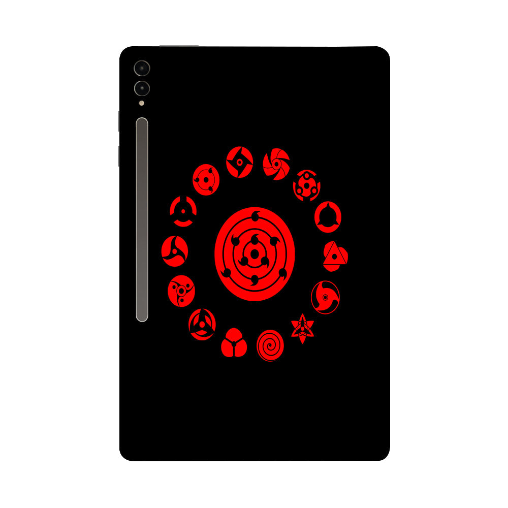 Samsung Galaxy Tab S9 Ultra 5G All Sharingan Naruto Anime Tablet Skins