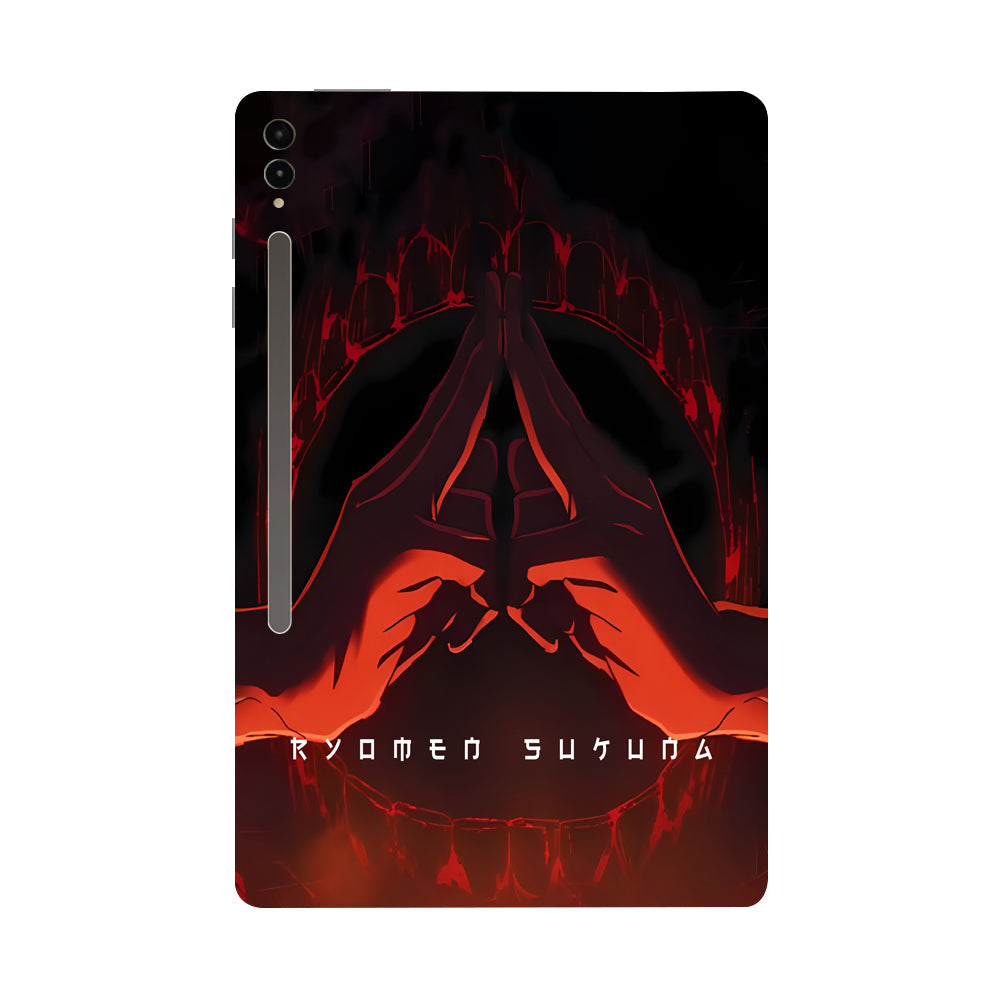 Samsung Galaxy Tab S9 Ultra 5G Ryomen Sukuna JJK Anime Tablet Skins