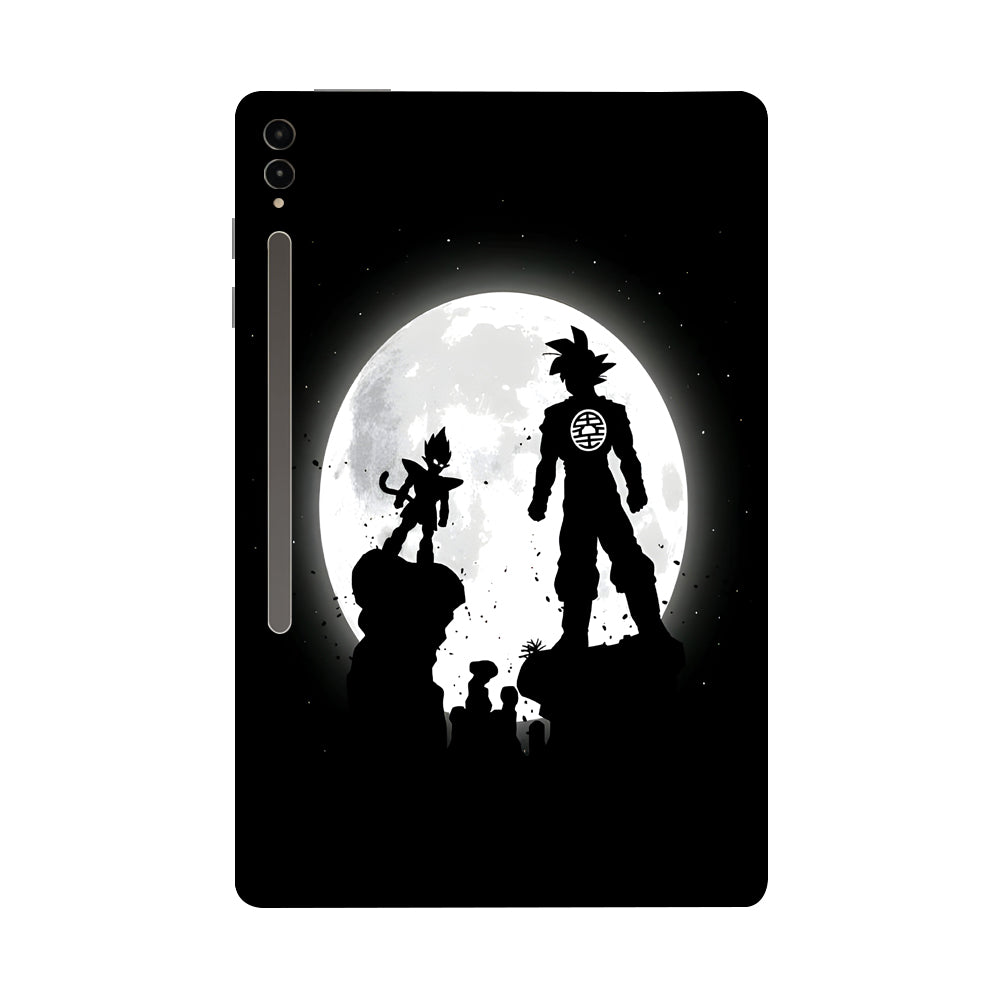 Samsung Galaxy Tab S9 Ultra 5G Goku and Vegeta Duel Anime Tablet Skins