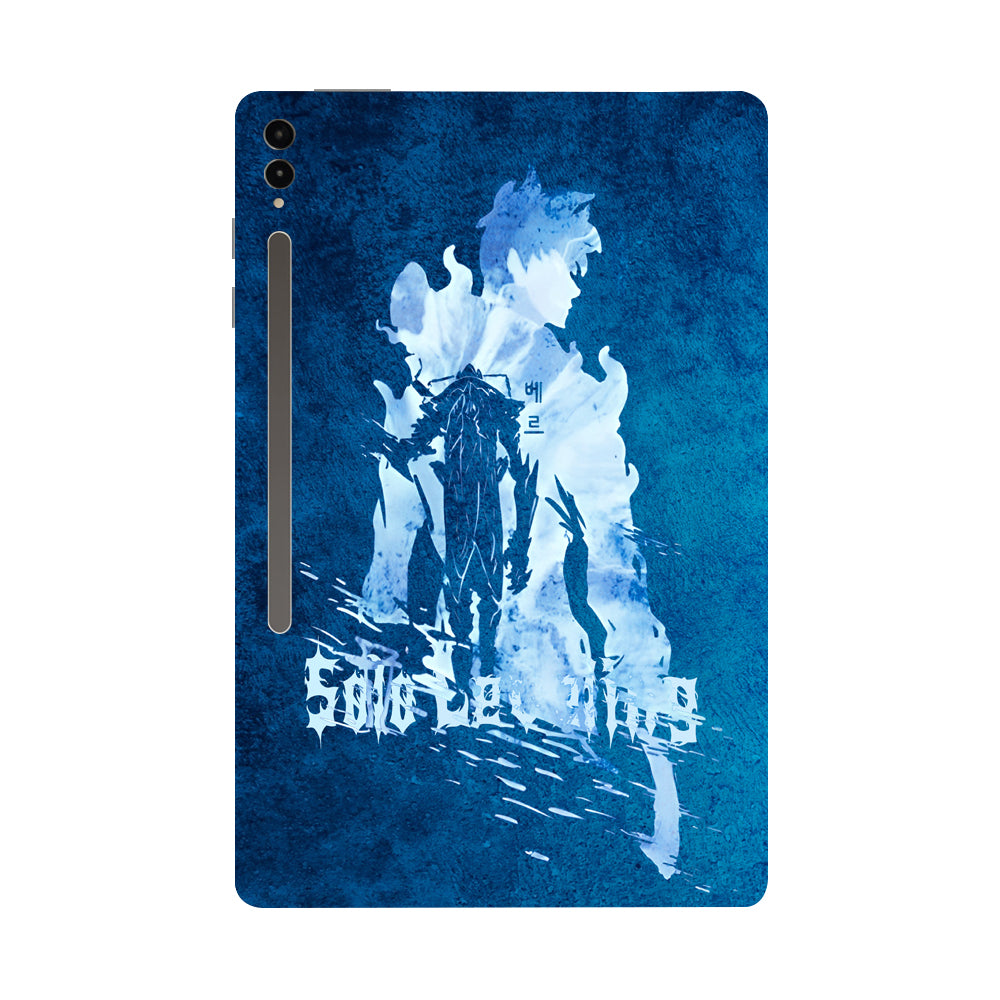 Samsung Galaxy Tab S9 Ultra 5G Jin Woo and Beru Silhouette Anime Tablet Skins