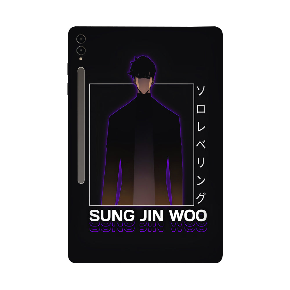 Samsung Galaxy Tab S9 Ultra 5G Sung Jin Woo Solo Leveling Anime Tablet Skins