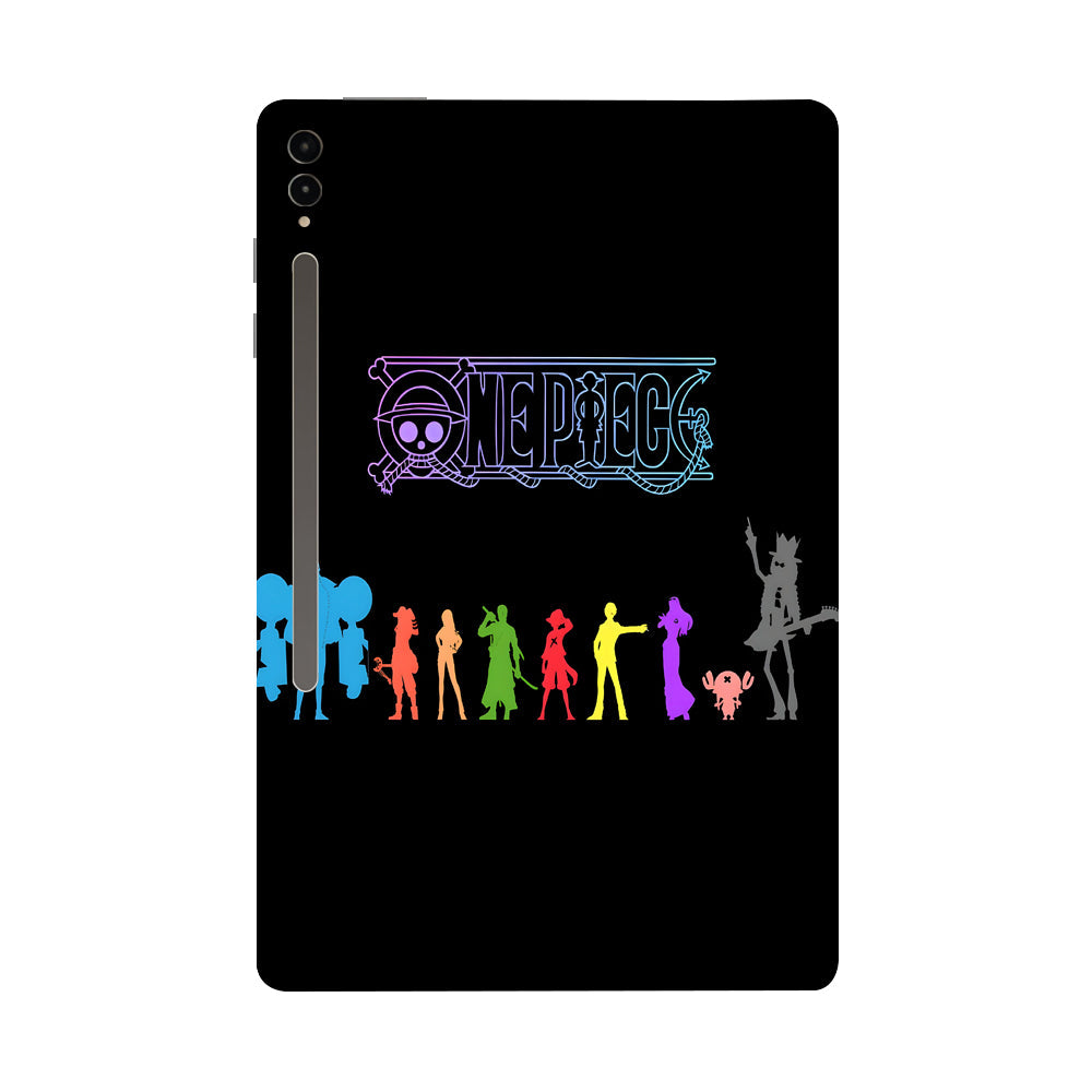Samsung Galaxy Tab S9 Ultra 5G One Piece Crew Anime Tablet Skins