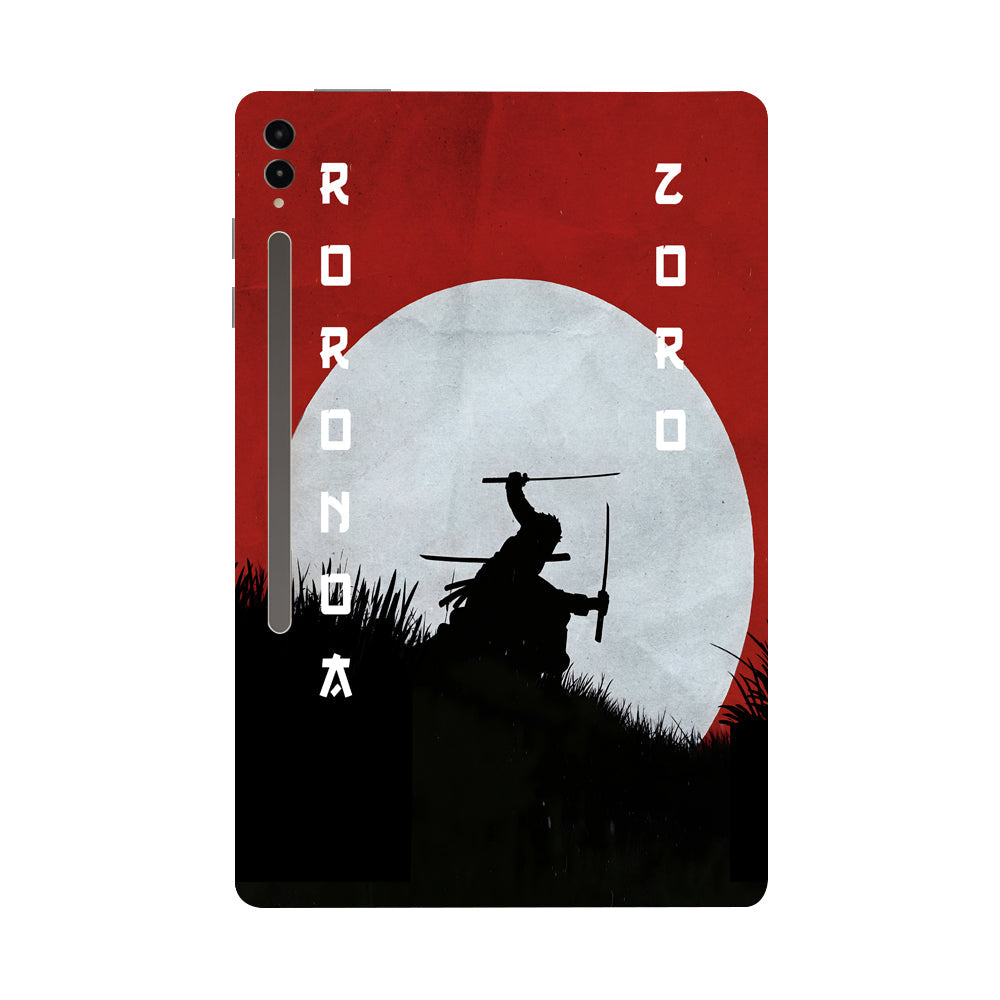 Samsung Galaxy Tab S9 Ultra 5G Roronoa Zoro Santoryu Anime Tablet Skins