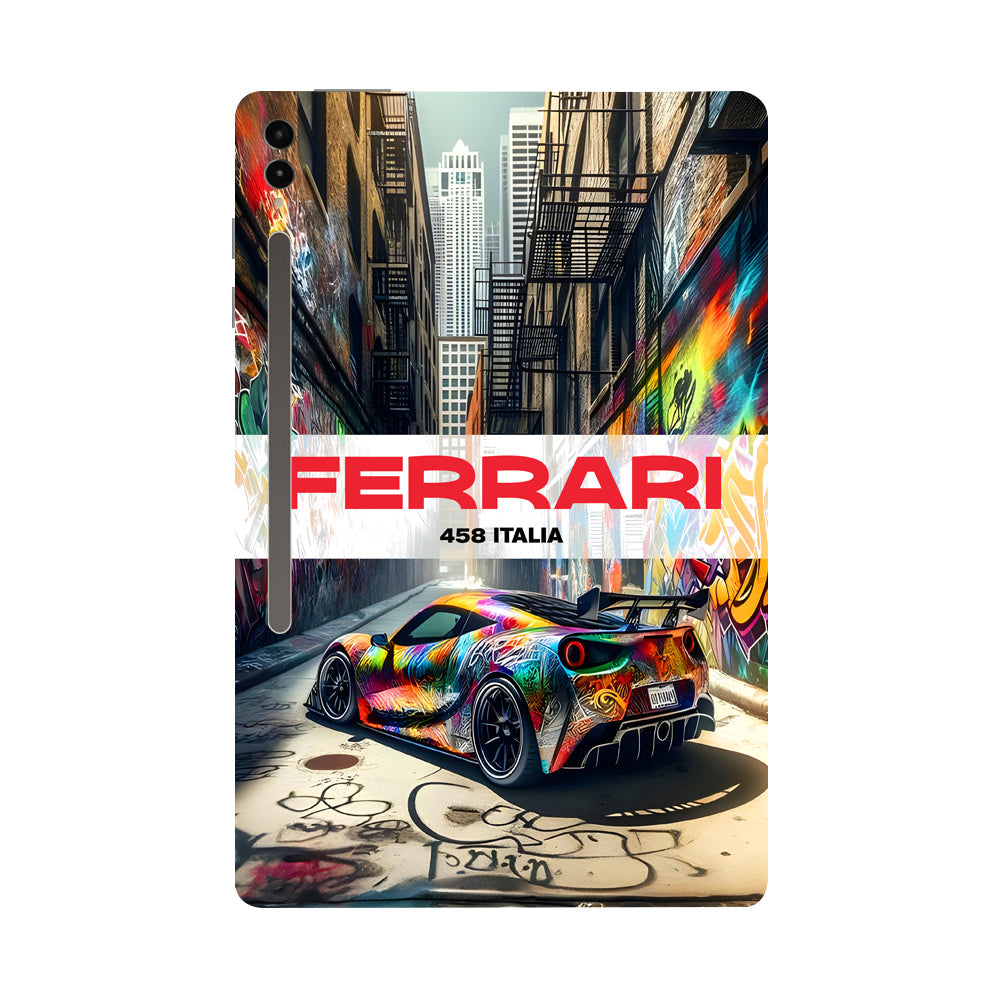 Samsung Galaxy Tab S9 Ultra 5G Ferrari 458 Italia Cars & Bikes Tablet Skins