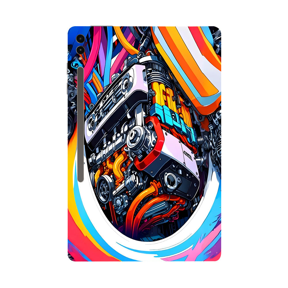 Samsung Galaxy Tab S9 Ultra 5G Power in Motion Cars & Bikes Tablet Skins