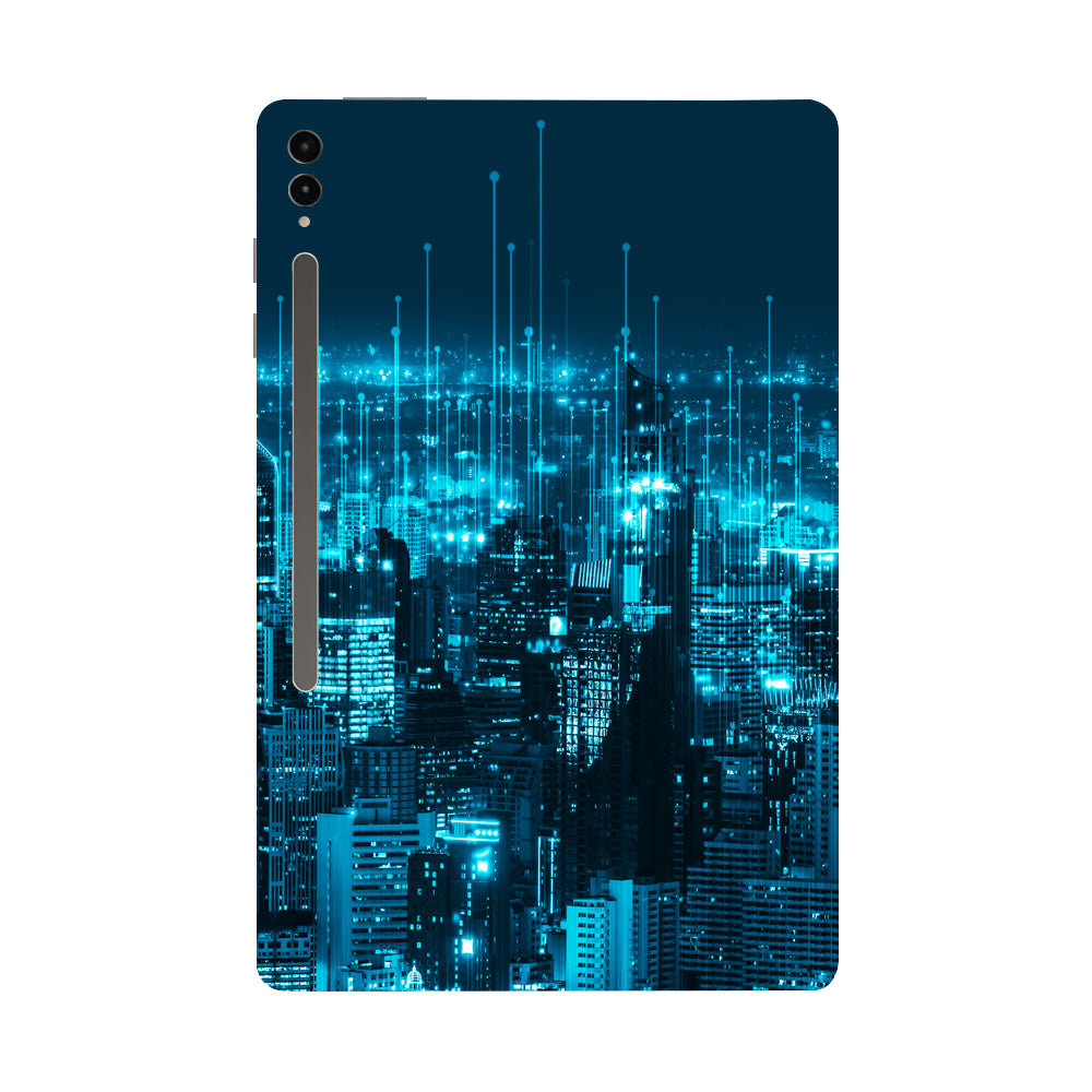 Samsung Galaxy Tab S9 Ultra 5G Night City View Tablet Skin