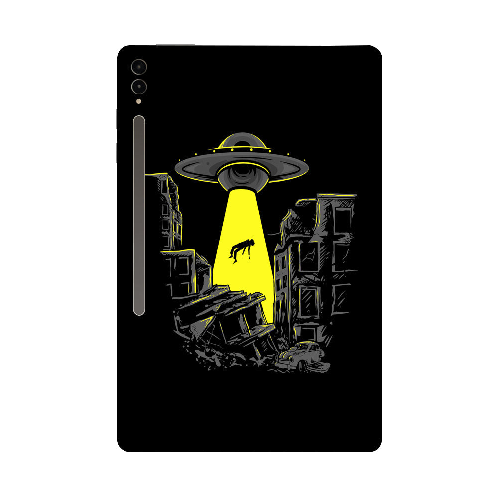 Samsung Galaxy Tab S9 Ultra 5G Alien Abduction Tablet Skins