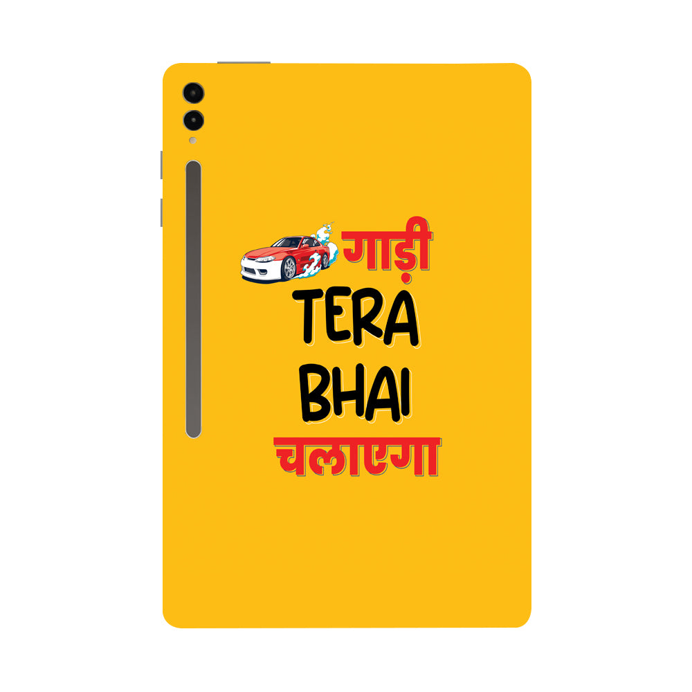 Samsung Galaxy Tab S9 Ultra 5G Gaadi tera bhai chalayega Tablet Skins