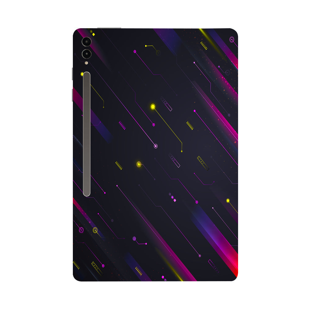 Samsung Galaxy Tab S9 Ultra 5G Gradient Futuristic Tablet Skins