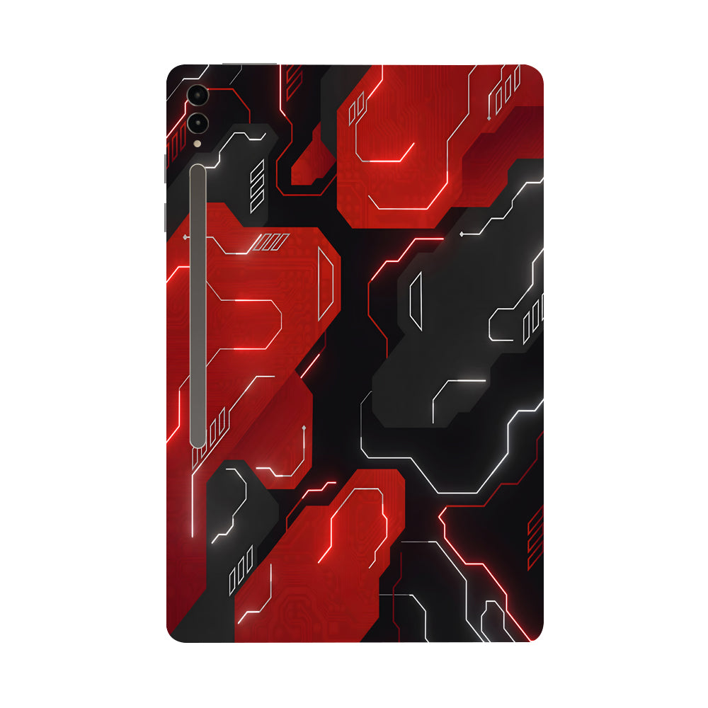 Samsung Galaxy Tab S9 Ultra 5G Electric Grid Tablet Skins