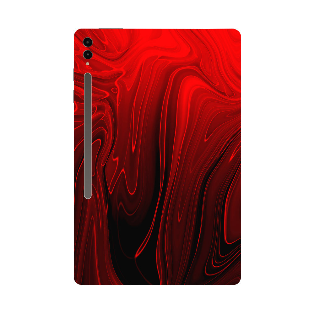 Samsung Galaxy Tab S9 Ultra 5G Fiery Waves Tablet Skins