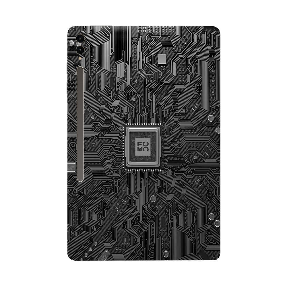 Samsung Galaxy Tab S9 Ultra 5G FOMO Circuit Dark Mode Tablet Skins
