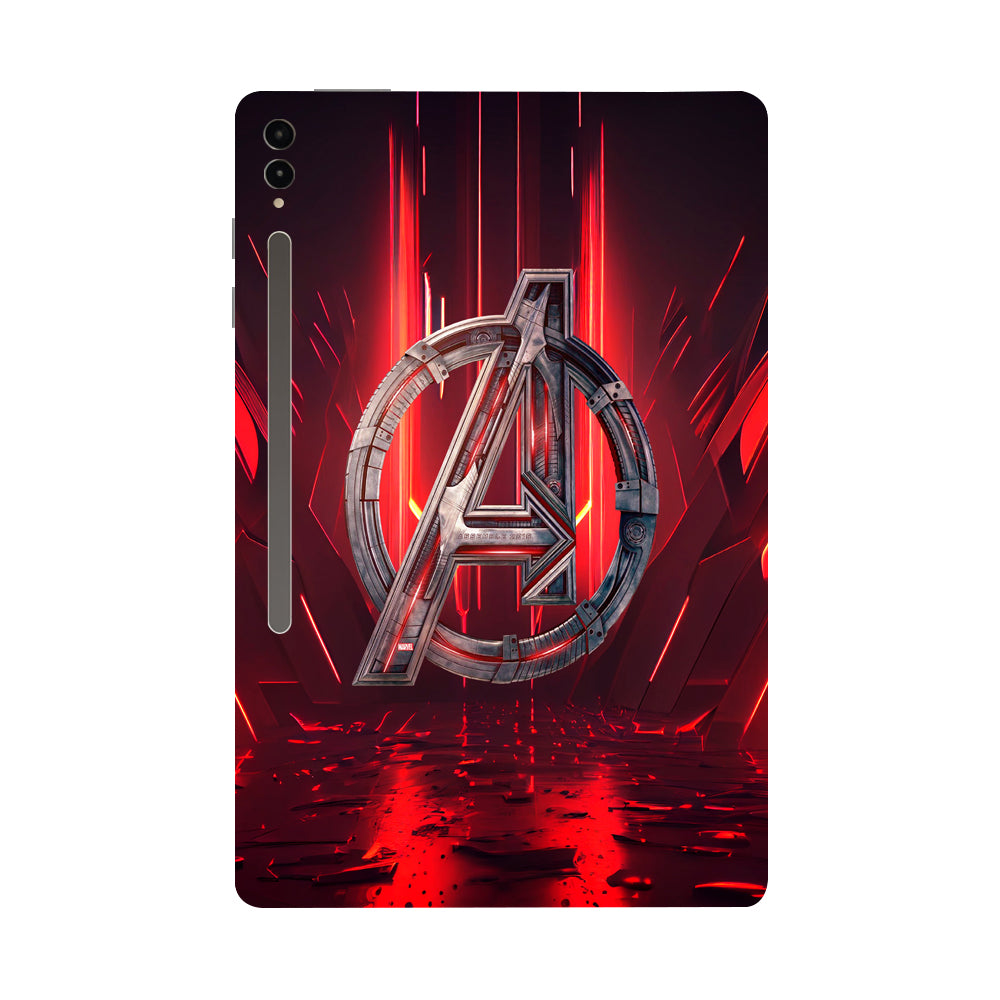 Samsung Galaxy Tab S9 Ultra 5G Endgame Red Logo Movies Tablet Skins