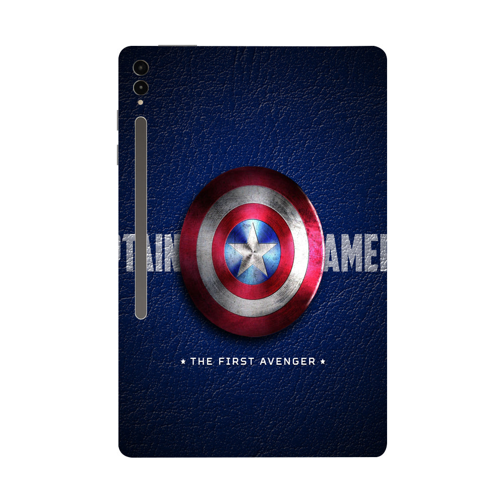 Samsung Galaxy Tab S9 Ultra 5G Captain America Shield Movies Tablet Skins