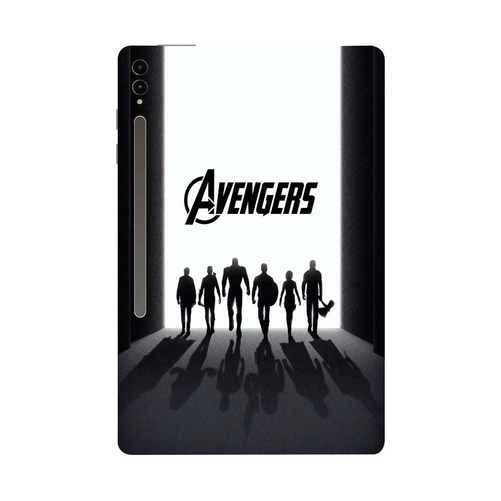 Samsung Galaxy Tab S9 Ultra 5G Avengers in Black Movies Tablet Skins