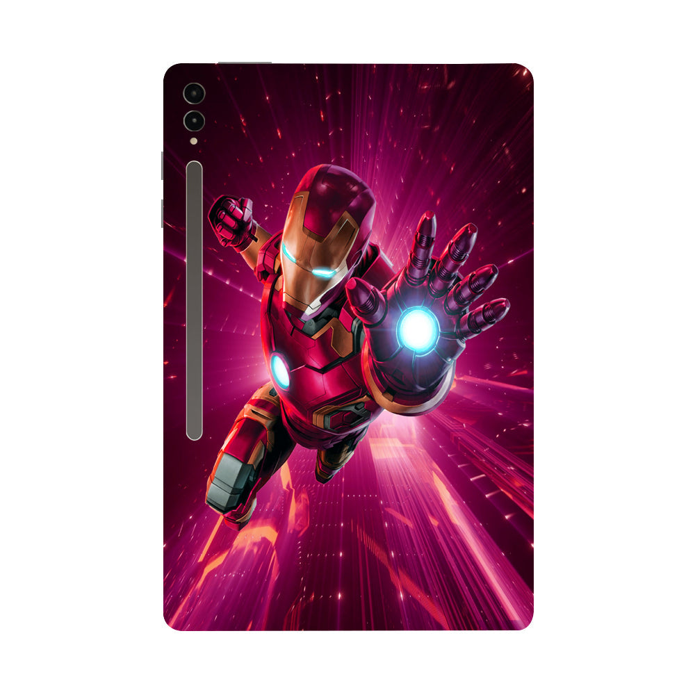 Samsung Galaxy Tab S9 Ultra 5G Iron Man in Action Movies Tablet Skins