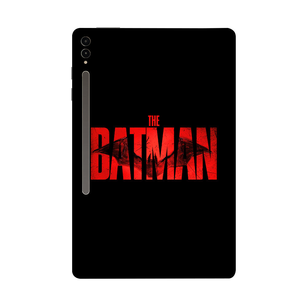 Samsung Galaxy Tab S9 Ultra 5G The Batman in Bold Red Movies Tablet Skins