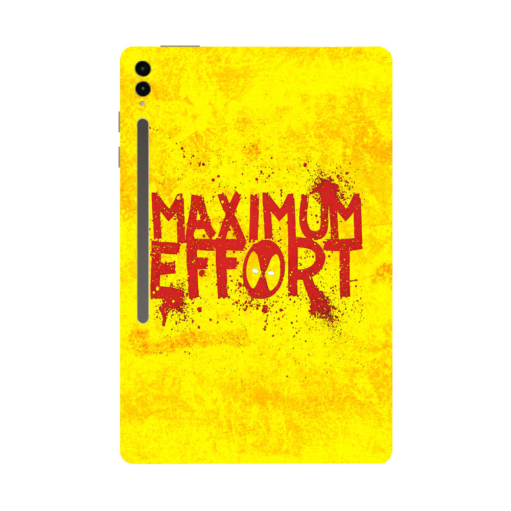 Samsung Galaxy Tab S9 Ultra 5G Deadpool Maximum Effort Movies Tablet Skins