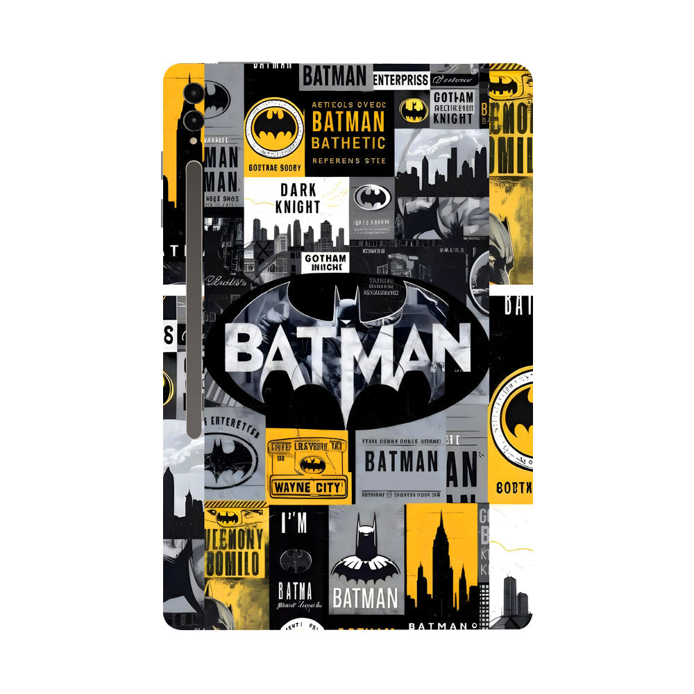 Samsung Galaxy Tab S9 Ultra 5G Batman Collage Movies Tablet Skins