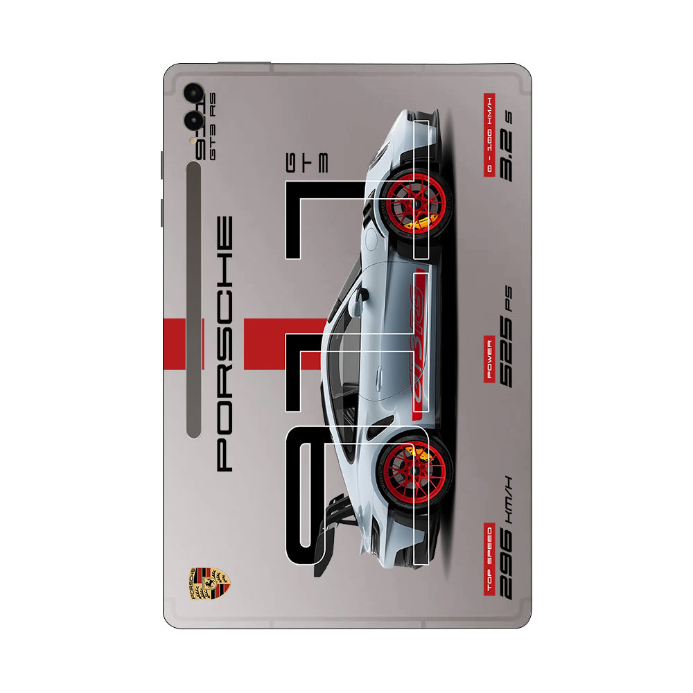Samsung Galaxy Tab S9 Ultra 5G Transparent Porsche 911 GT3 RS Cars & Bikes Tablet Skins