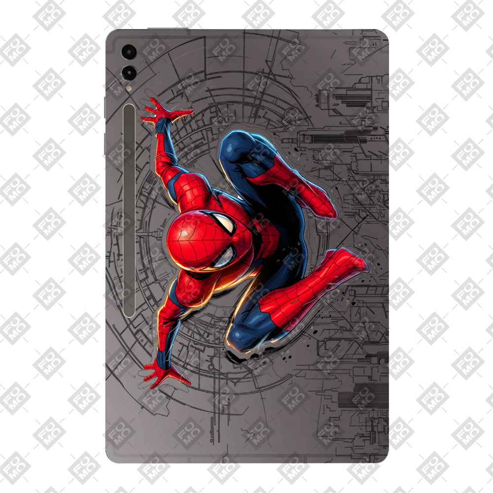 Samsung Galaxy Tab S9 Ultra 5G Transparent Web of Destiny Tablet Skin